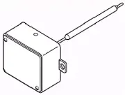 Schneider Electric Pneumatic Temp Transmitter -40/160F Duct/Immersion