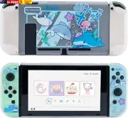 Protective Slim Cover Case Compatible with Switch - Shock-Absorption and Anti-Sc