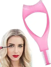 Makeup Lash Tool | Lashes Applicator Tool - Silicone Mascara Shield Applicators, Lash Guard Reusable Eye Makeup Tool - Eyelash Tool Lash Buddy for Ladies Girls Women Beginners (Pink)