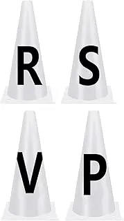 Dressage Letter Cones | Dressage Markers Equipment,Competition Horse Training Equipment Markers Cones with Letters for Equestrian Athletes