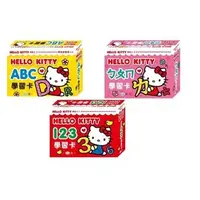 在飛比找蝦皮購物優惠-Hello Kitty ㄅㄆㄇ ABC  123  學習卡 