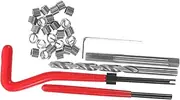 Thread Repair Kit for Automotive High Speed Steel Tool Set Metric Thread Inserts Essential for Car Repair and Maintenance