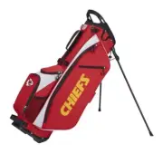Kansas City Chiefs Wilson NFL Golf Stand Bag New