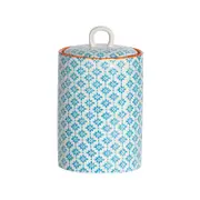 Nicola Spring Tea Coffee and Sugar Canister Storage Jar - Porcelain - Print Design