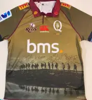 QLD REDS SIGNED JERSEY