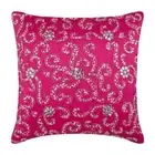 Decorative Throw Pillow Case Pink 16"x16", Bed Decor Silk - Spread The Love