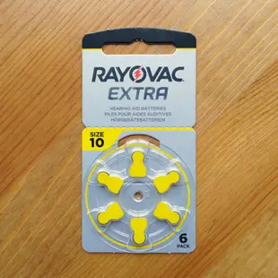 RAYOVAC 助聽器電池 英國 一盒60顆 PR41 PR70 PR44 PR48 312 13 10 675