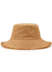 Fendi FF-jacquard Canvas Bucket hat - Brown M