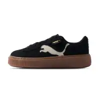 在飛比找momo購物網優惠-【PUMA】Suede Platform Cutout Wn