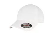 Flexfit Unisex Adult Alpha Shape Baseball Cap (White) - UTRW8084