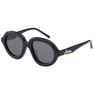 LOEWE 復古 太陽眼鏡(黑色)LW40105F