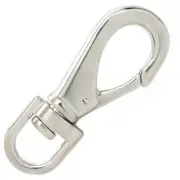 Swivel Snap Hook Clip Nickel Plate Round End 5/8" 15268-02