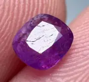 0.65 Carat Beautiful Natural Transparent Faceted Ruby From Jegdalek Afghanistan