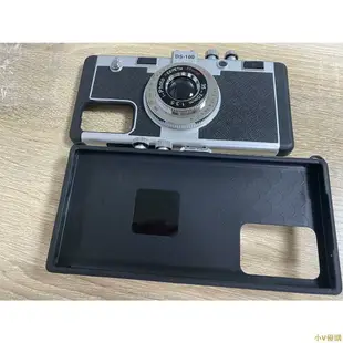 小V優購適用於同款3D三星立體超擬真復古相機手機殼samsung Note 20 Ultra S21 S22+