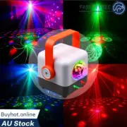 Party Light Disco Ball Laser Light RGB Flash Strobe Projector Dance Wedding Gift
