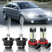 D2S H11 HID/LED Headlight Bulbs Low Beam Fog Light For Volvo S40 2005 2006 2007