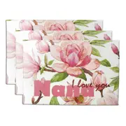 3x Nana Scented 80g Bath Bar Soap w/ Box Hand/Body Fragrance Skin Care Magnolia
