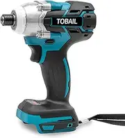 [TOBAIL] 18V Cordless Brushless Impact Screwdriver, 1/4'' HEX Impact Power Drill Driver, Brushless Motor, NO Battery Fit For Makita 18V Battery BL1850 BL1860B BL1855 BL1840 BL1830 LXT-400 BL1820B