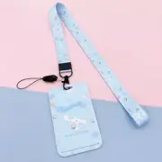 Cute Cinnamoroll Credit Card, Opal Card, Security Card Holder Case lanyard Strip