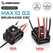 Hobbywing MAX10 RC ESC 80A 140A Sensored Brushless for 1/10 RC Car Monster Truck