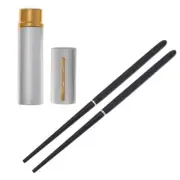 1 Pair collapsible chopsticks with case Reusable Chopsticks Portable Cutlery