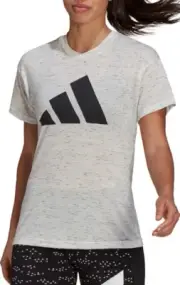 ADIDAS Womens Sportswear Future Icons T-Shirt White Ladies Size UK 2XL 24-26 NEW