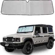 Front Windshield Sun Shade Compatible with Ineos Grenadier 2020-2024 Car Windshield Sun Shade Foldable Sun Shield UV Protection Car Accessories