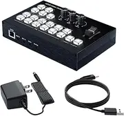 HDMI Live Stream Switcher, 3-Channel HDMI Live Streaming Switcher, Multi Camera Video Mixer