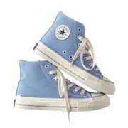 Catzon Womens High Top Classic Canvas Sneakers Casual Shoes for Walking-LightBlue