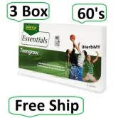 3 X Appeton Essential Teengrow Increase Height & Growth Teenagers -FREE SHIPPING