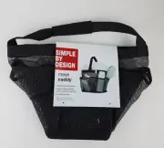 NEW SIMPLE BY DESIGN MESH BATH SHOWER CADDY 6 POCKETS DORM GYM COLLEGE W/HANDLE