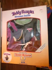 Teddy Ruxpin Adventure Outfit Hiking Outfit NEW IN BOX 1985 World of Wonder