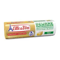 在飛比找樂天市場購物網優惠-法國Elle&Vire 愛樂薇有鹽發酵奶油塊 250g/塊