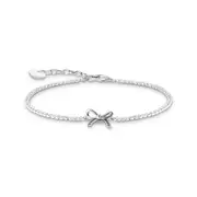 Buy Romance Bow bracelet with white zirconia by Thomas Sabo online - THOMAS SABO Australia