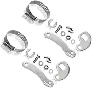 2 sets Universal Torque Arm Conversion Kit lectric Bicycle Torque Arm Bicycle Dropout Amplifier Ebike Torque Arm Bicycle Dropout Amplifier for Front Rear E-bike Motor Arm(U204-2)
