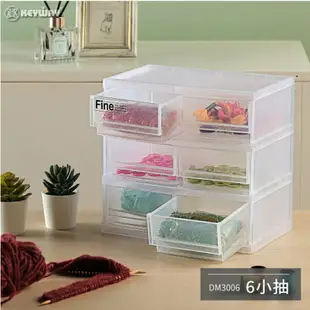 [Keyway聯府] MINI三層收納盒 桌上收納盒 零件櫃 小物櫃 飾品櫃 文具盒 迷你整理櫃【139百貨】
