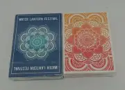 NEW SEALED Water Lantern Festival Charlotte NC Playing & Conversation Cards (EE)