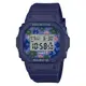 CASIO 卡西歐(BGD-565RP-2) BABY-G 復古懷舊時尚 迷人花卉方形電子錶-藍紫