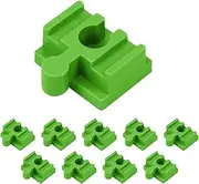Train Track Connectors - Track Adapter for Wooden Train | Set of 10 Wooden Train Track Connector Pieces for Boys Girls Aged Over 3 Years Old, Toy Train Set Adapter