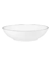 [Maxwell & Williams] White Platinum Coupe Bowl Shallow 18.5cm in Platinum