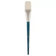 Berlin Synthetic Long Handle Acrylic Brush - Flat # 40