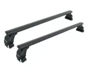For Acura TSX 2004-14 Roof Rack Cross Bars Metal Bracket Normal Roof Alu Black