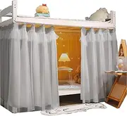 Navhao Dorm Home Solid Thicken Bunk Blackout Bed Curtains Cloth Bed Canopy Men Women Single Sleeper,1 Panel