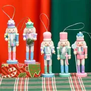 5Pcs Christmas Nutcracker Figurines Xmas Decor for Table Centerpiece Holiday