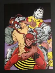 Excalibur #115 Fastball Special COVER - Marvel Comic Book Mini Poster 7.5"x11"
