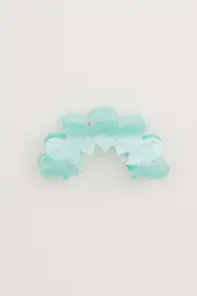 Green Pearly Luster Hair Claw Clip