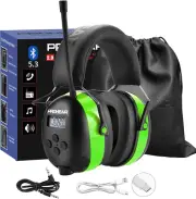 033 AM FM Bluetooth Radio Headphones - Upgrade USB C Rechargeable 2000Mah Batter
