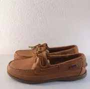 Sebago Schooner Crazy Horse Vintage Leather Shoe Mens Docksides NEW Size 11 R2