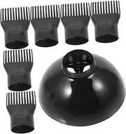 BIUDECO Hair Dryer Attachment Comb Nozzle for Blow Dryer Universal Hair Diffuser High Temperature Resistant Quick Drying