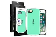 iFace Case For iPhone 7/8/SE 2020 /2022 Slimming Drop Proof Shockproof Hard Silicone Back Cover (Aqua)